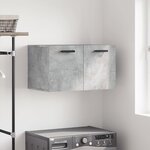 vidaXL Armoire murale Gris béton 60x36 5x35 cm Bois d'ingénierie