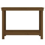 vidaXL Banc de travail Marron miel 110x50x80 cm Bois de pin massif