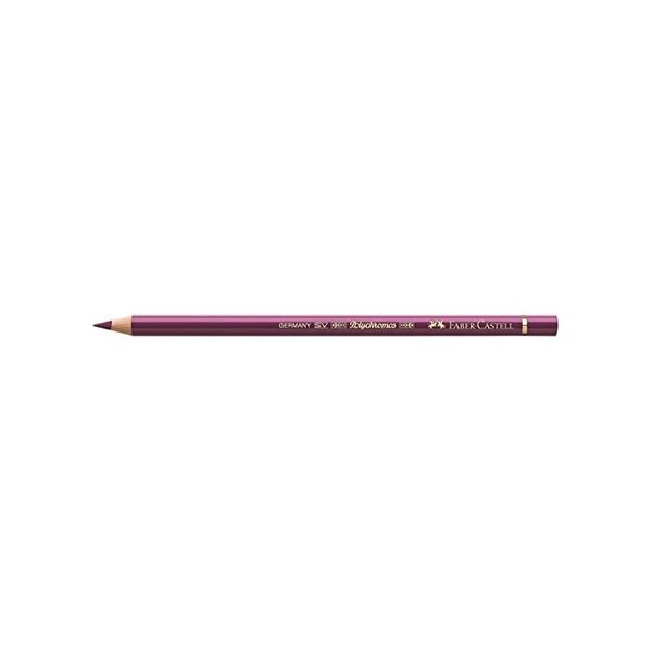 Crayon de couleur POLYCHROMOS Mine 3,8mm à l'Huile Magenta FABER-CASTELL