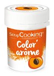 Color'arôme pour pâtisserie Orange / abricot 10g