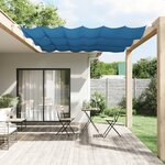 vidaXL Auvent vertical Bleu 100x270 cm Tissu oxford