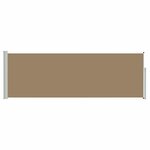 vidaXL Store latéral rétractable Rectangulaire 500 x 100 cm Polyester