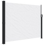 vidaXL Auvent latéral rétractable blanc 170x300 cm