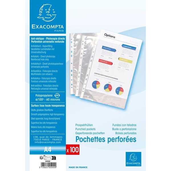 Prophila Lot De 100 Pochettes Protectrices Pour Cartes Postales – Format Avant-guerre 95x147 Mm, Polypropylène Sans Acide