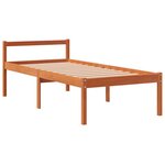vidaXL Lit pour personne âgée sans matelas 75x190 cm bois pin massif