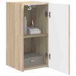 vidaXL Meuble TV mural Sonoma 30 x 31 x 60 cm Bois d'ingénierie