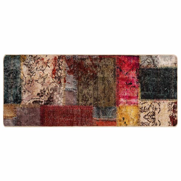 vidaXL Coureur de Tapis MARSA Multicolore 50 x 100 cm Polyester et PVC