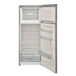 Indesit i55tm4110x1 - réfrigérateur congélateur haut - 213l (171 + 42) - froid statique - l 54 cm x h 144 cm - inox