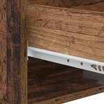 vidaXL Table basse Bois ancien 49 x 50 x 40 cm Bois d'ingénierie