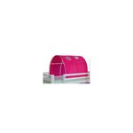 Tunnel de lit enfant coloris Rouge Fuchsia