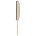 vidaXL Tête de lit avec des lumières à LED Réglable Crème 80 cm tissu