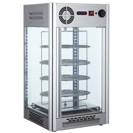 Vitrine chaude pour pizza - 4 niveaux - virtus