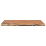 vidaXL Table d'appoint 50x40x2 5cm bois massif acacia bordure assortie
