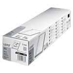 Lot de 50 Baguettes de Reliure 3 mm 30 feuilles Transparent LEITZ