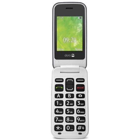 Doro 2414 téléphone mobile - gsm - 320 x 240 pixels - 3 mp - argent