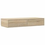 vidaXL Tiroirs de lit avec tiroir Chêne sonoma 75 x 36.5 x 16.5 cm