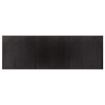 vidaXL Tapis rectangulaire marron foncé 100x300 cm bambou