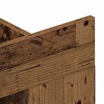 vidaXL Meuble TV Bois ancien 152 x 22 x 113 cm Bois d'ingénierie