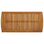 vidaXL Table basse 102x50x43 cm Bois d'acacia solide
