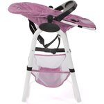 Bayer Chic 2000 655-62 - Chaise haute pour poupées jean rose