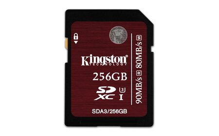 KINGSTON SD 256GB UHS-I U3 Klasse 3