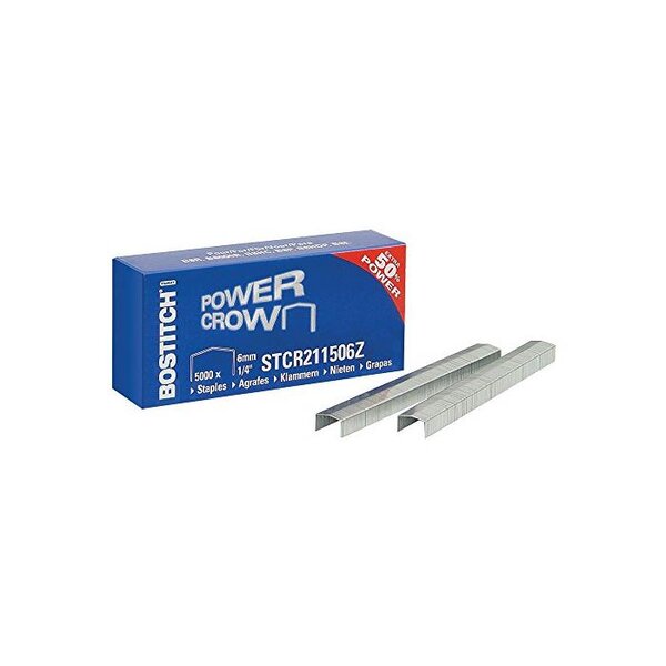 Boîte de 5000 agrafes STCR 2115/ 6mm BOSTITCH