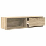 vidaXL Meubles TV 2 Pièces chêne sonoma 100x31x25 5 cm bois d'ingénierie