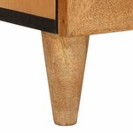 vidaXL Meuble TV Marron clair 70 x 33 x 46 cm bois de manguier massif