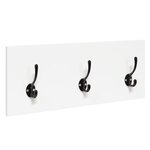 vidaXL Ensemble de meubles de couloir 4 Pièces blanc bois d'ingénierie