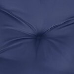 vidaXL Coussins de palette lot de 3 bleu marine tissu oxford