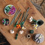 Lego creator expert 10280 bouquet de fleurs  fleurs artificielles  kit de décoration florale diy  set pour adultes