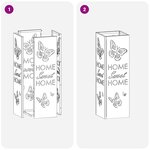 vidaXL Porte-Parapluies Jaune moutarde Métal Standard Motifs décoratifs