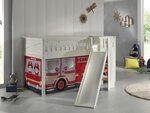 Scott Lit Mezzanine Toboggan et Rideau Fire Truck