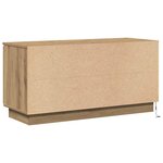 vidaXL Meuble TV Chêne artisanal 100 x 38 x 49 cm Bois d'ingénierie