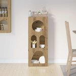 vidaXL Buffet Chêne artisanal 40 x 35 x 100.5 cm Bois d'ingénierie