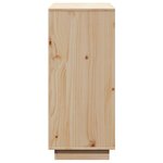 vidaXL Buffet 110 5x35x80 cm Bois massif de pin
