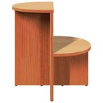 vidaXL Table d'appoint Marron cire 50 x 40 x 50 cm Bois massif en pin
