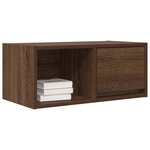 vidaXL Meuble TV 2 Pièces chêne marron 60x31x25 5 cm bois d'ingénierie