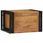 vidaXL Étagère à vin 46 x 35 x 27.5 cm Bois d'acacia massif