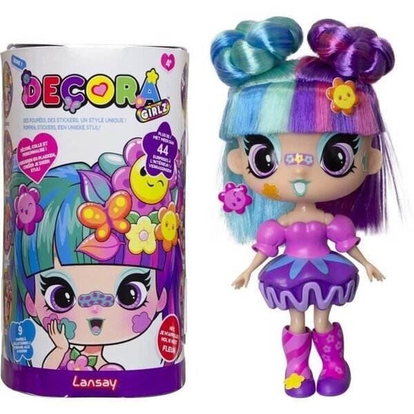 Poupée Decora Girlz Fashion à Personnaliser - Fleur