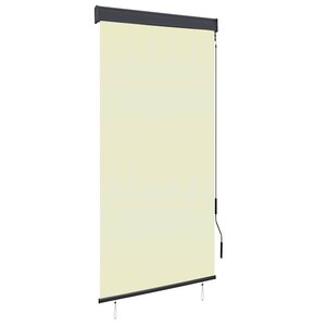 vidaXL Store roulant d'extérieur 100 x 250 cm Crème