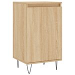 vidaXL Buffet chêne sonoma 40x35x70 cm bois d'ingénierie