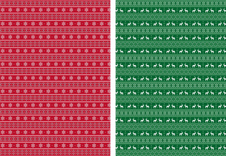 Washi paper Feuille autocollante Rouge et vert 2 pièces - MegaCrea DIY
