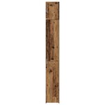 Meuble de rangement étroit vidaXL Vieux bois 30x42.5x225 cm Bois ingé
