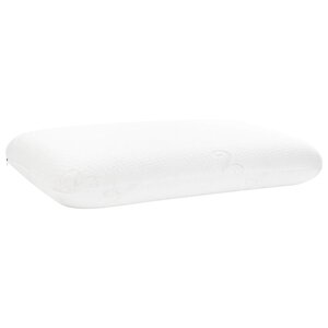 vidaXL Coussin de sommeil Uni Blanc 60 x 40 x 10 5 cm