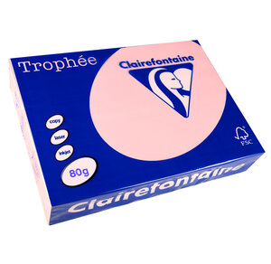 Ramette 500 Feuilles Papier 80g A4 210x297 mm ROSE TROPHÉE
