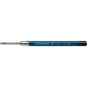 Recharge slider 755 pointe moyenne noir x 10 schneider