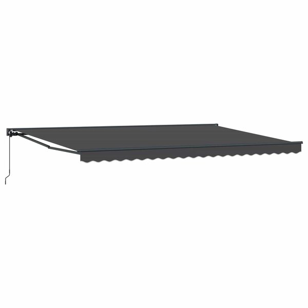 vidaXL Cadre d'auvent Anthracite 500 × 300 cm