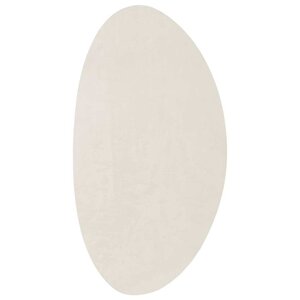 vidaXL Tapis HUARTE Crème 100 x 200 cm Polyester