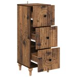 vidaXL Armoire à tiroirs Bois ancien 33 x 34 5 x 90 cm
